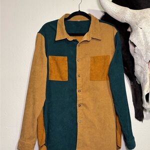 SHEIN Multicolor Casual Button Down Men’s Shirt